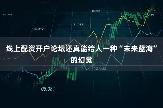 线上配资开户论坛还真能给人一种“未来蓝海”的幻觉